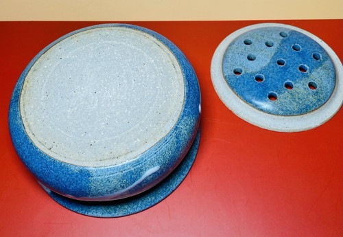 Vintage Blue Fragrance Potpourri Kettle Stove Top Microwave Scent Infuser - Picture 5 of 6