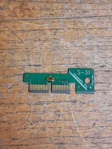 Snap On Scanner Personality Key S-31 S 31 MT2500 Solus Modis Ethos Verus new - Picture 2 of 2