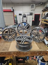 Moda Md25 Dark Silver Finish Wmachined Wheel Rim 18x8 5x114.3mm5x4.5 Scratchs