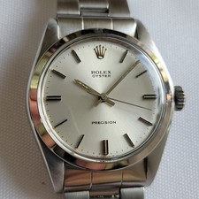 Rolex Oyster Precision Ref 6426 34mm uomo anni 70 carica manuale tutto originale RA682