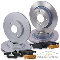 Atec Bremsscheiben + BremsbelÄGe Vorne + Hinten FÜR Ford Fiesta 7 1.0 Ecoboost