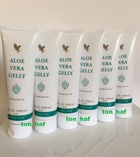 6 tubes Forever Aloe Vera GELLY 84,82 contents of ALOE VERA 4 fl.oz