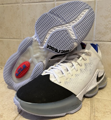 Zapatos de aro de baloncesto Nike LeBron 19 bajos para hombre 'puntera negra' DH1270-100 talla 13 - Imagen 2 de 5