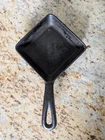 Vintage Griswold Cast Iron Square Egg Skillet No 129 since 1865 Made in USA