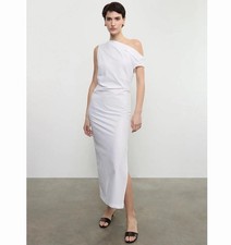 Enza Costa poplin sculptured dress Size 1/S