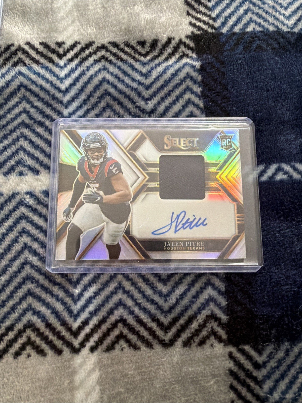 Jalen Pitre Panini Select Rookie Signature Memorabilia #RSMJP Base