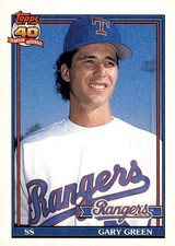 1991 Topps #184 Gary Green