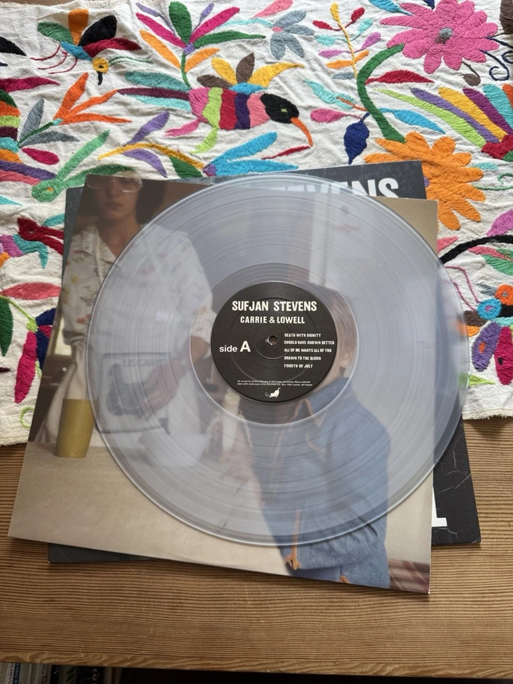 Carrie and Lowell (Limited Clear Vinyl) by Sufjan Stevens (2015) Foto 2 de 2