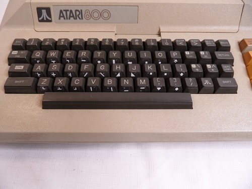 Working Atari 800 Computer System w/ Power Supply, Basic Cart & AV Cable. Tested - 第 4/21 張圖片