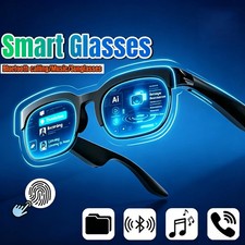 2026 AI Smart Glasses Translation Bluetooth Music Recording Smart Sunglasses Men