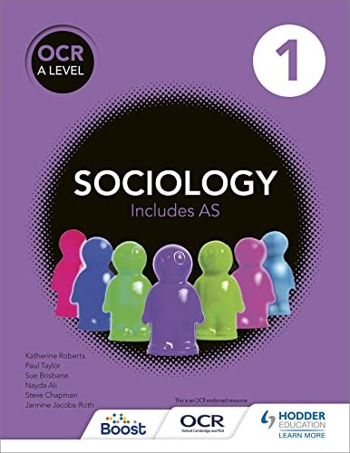 OCR Sociology for A Level Book 1 by Ali, Nayda Book The Cheap Fast Free Post