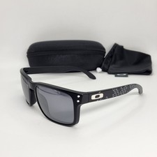 OAKLEY HOLBROOK B1-B Matte Black  White / Black Iridium Sunglasses 9102-81 RARE
