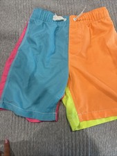 NWT Gap Kids Boys swim trunks swimsuit swimsuit color block shorts size XXL