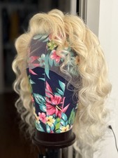 613 Lace Front Wig Human Hair Blonde, Body Wave, 13x4
