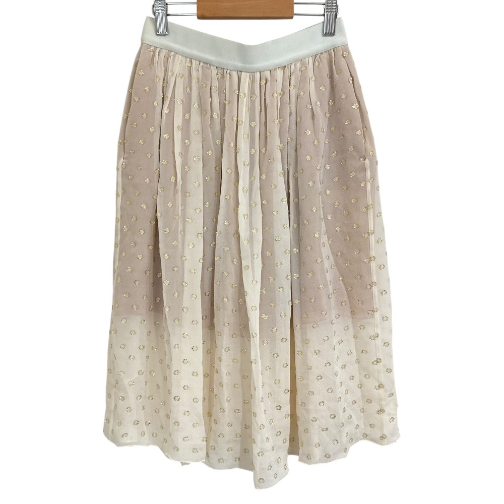 STELLA McCARTNEY Dot Pattern Knee-Length Sheer Sk… - image 1