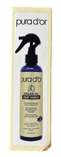 PURA D'OR Heat Shield Spray Protect up to 450  F Flat Iron  Hot Blow Dry, 8oz