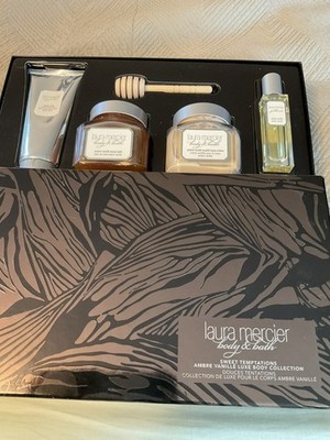 Laura Mercier Sweet Temptations Ambre Vanille Luxe Skin Care Body Collection