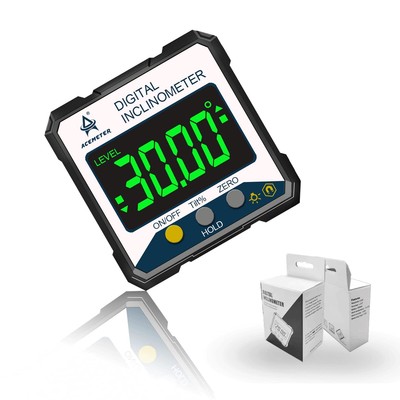 Magnetic Digital Angle Finder Protractor Inclinometer- Digital Inclinometer -...