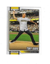 2026 Topps Series 1 First Pitch Tony Hawk #FP-6