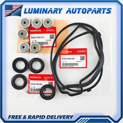 OEM Valve Cover Gasket Set 12030-PNA-010 For Honda CR-V 2.4L Acura RSX TSX