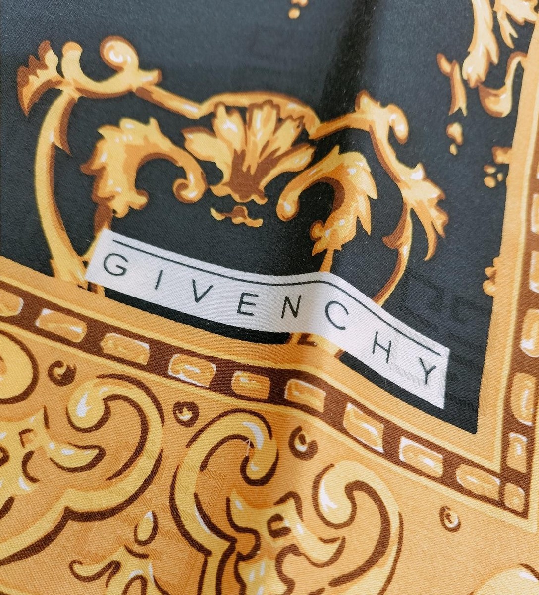 GIVENCHY Silk Scarf 34 inch | eBay