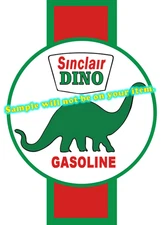 Sinclair 'A' Gasoline Vinyl Decal Sticker 2 Designs Motor Oil Gas Globes
