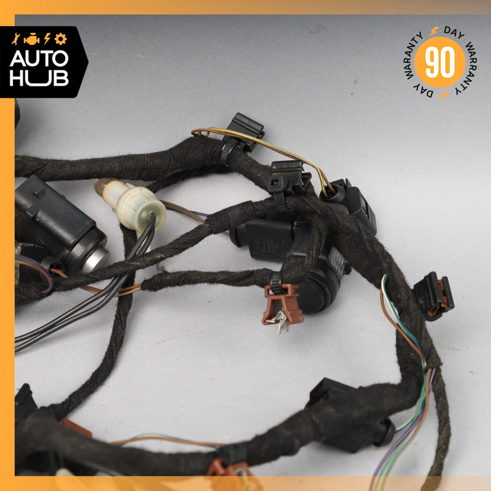 Bentley Continental GT GTC Rear Bumper Parking Sensor Wire Harness PDC OEM 31k