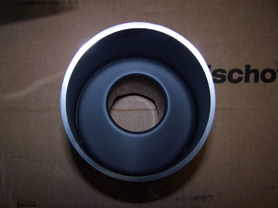 Endrohr Auspuffblende anschraubbar HJS rund Anschluß 39-43,5mm 815001 - Bild 2 von 4