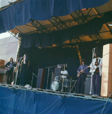 British Progressive Jazz Rock Group Warm Dust Perform Live Old Music Photo