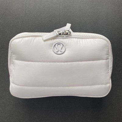 NEW  LULULEMON EVERYWHERE WUNDER PUFF BELT BAG WHITE LARGE 2L
