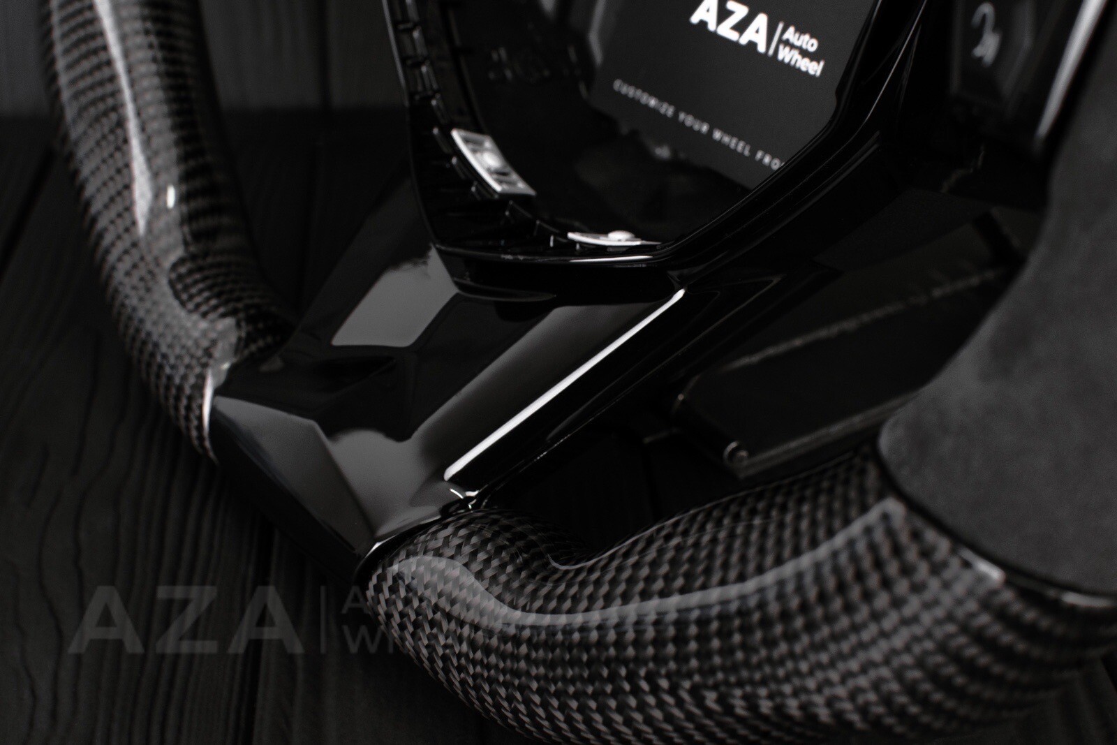 Lamborghini Aventador  SV SVJ Custom Carbon Fiber Steering Wheel