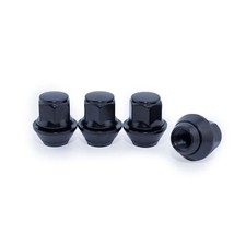 4 Black Ford Alloy wheel nuts fit Ranger M12 x 1.5 19mm Bolt Lug