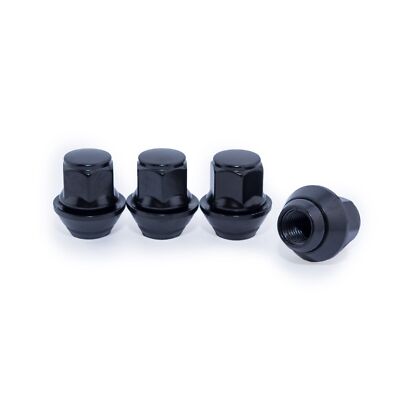 D C Components Black Steel Tuner Lug Nuts – M12 X 1.5 19mm – Fits Ford Ranger (24 Pack)