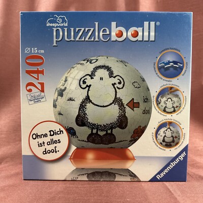 SHEEPWORLD Ohne dich ist alles doof - 3D Puzzle Ball - OVP