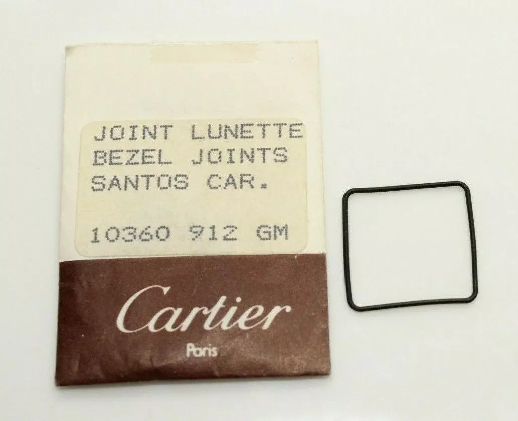 Cartier Gasket 19.7 X 19.5 SANTOS CAR.10360 912 GM Lunette Bezel