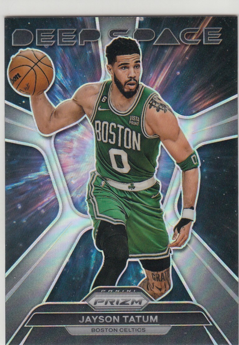 2023-24 Panini Prizm Insert Deep Space Silver JAYSON TATUM #10 Celtics