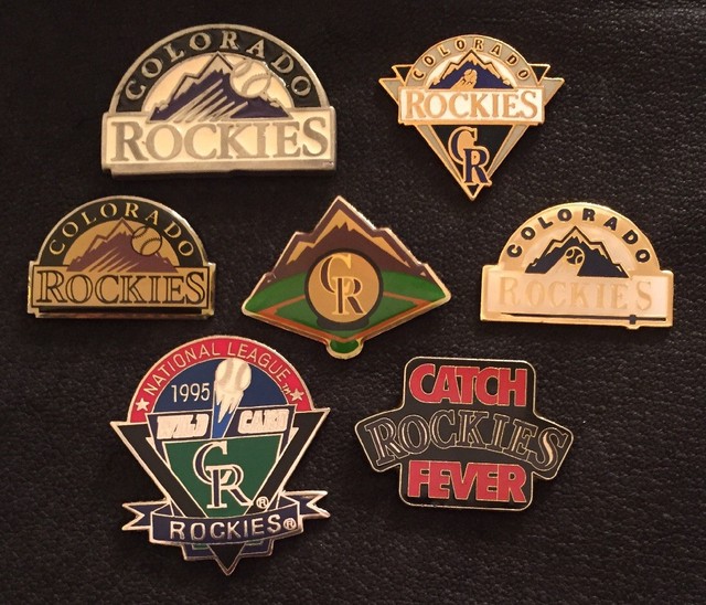 Set / Lot of 7 MLB Colorado Rockies Collector PinsVintage 80's & 90's Baseball eBay