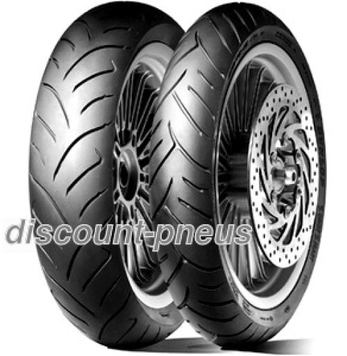 Pneus scooter Dunlop ScootSmart 140/70 -14 pour affronter les trajets boulot quotidiens