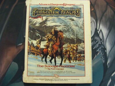 AD&D Forgotten Realms The Savage Frontier FR5 9233 Includes Maps