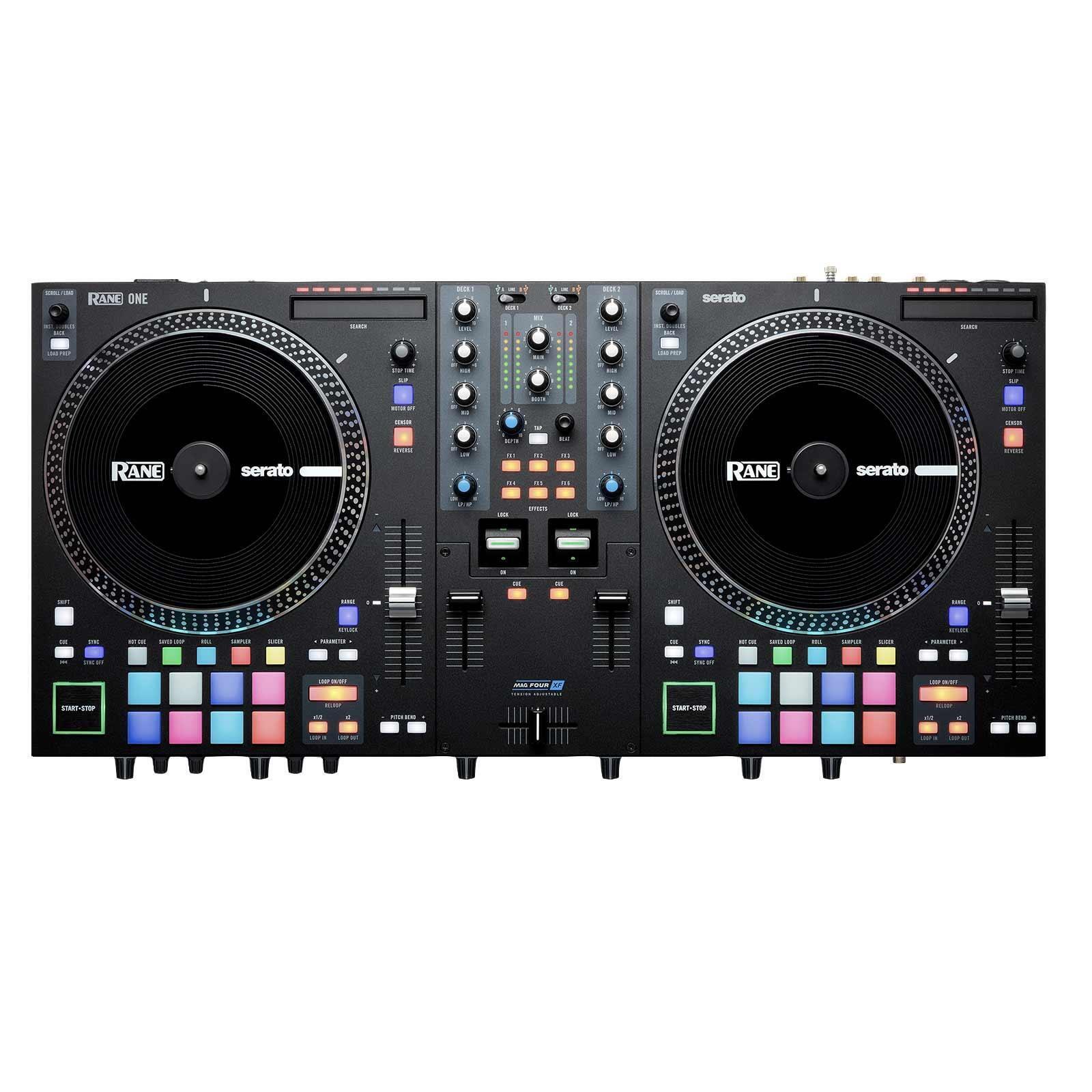 Rane ONE 2 Channel Professional 7" Motorized Turntable Style Decks DJ Controller