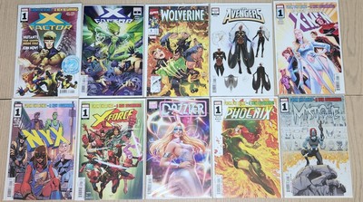 X-FACTOR #1 2 WOLVERINE  AVENGERS 17 EXCEPTIONAL X-MEN NYX X-FORCE PHEONIX 2024
