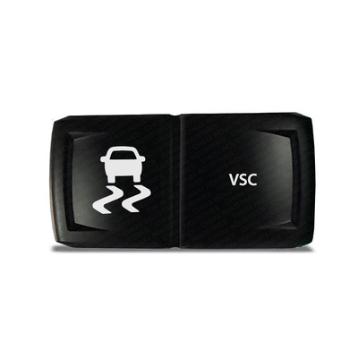 Vsc Symbol Rounded Image CH4X4 Rocker Switch V2 VSC Symbol - Horizontal - While Led | eBay