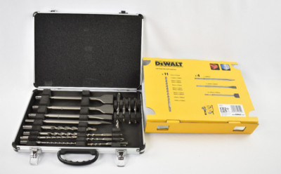 DEWALT SDS-Plus Bohrer Meißel SET 15-tlg. DT9679 Alu-Koffer Zubehör f Bohrhammer
