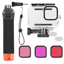Floating Grip Waterproof Case Cover Accessories kit for Go Pro Hero 13 12 10 9