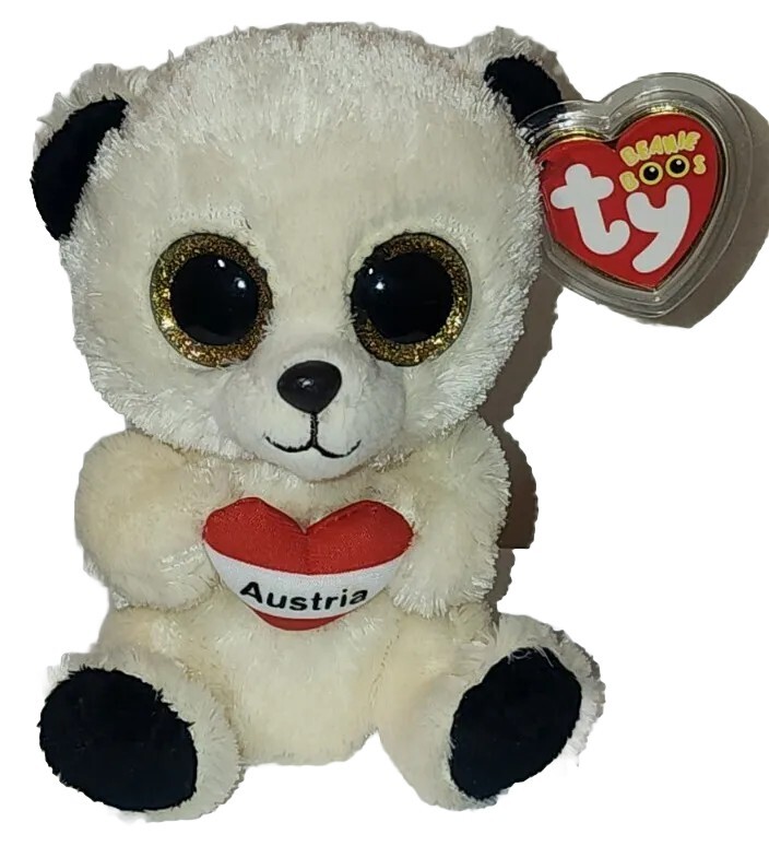 Ty Beanie Boos - AUSTRIA the Bear (Germany Exclusive) 6