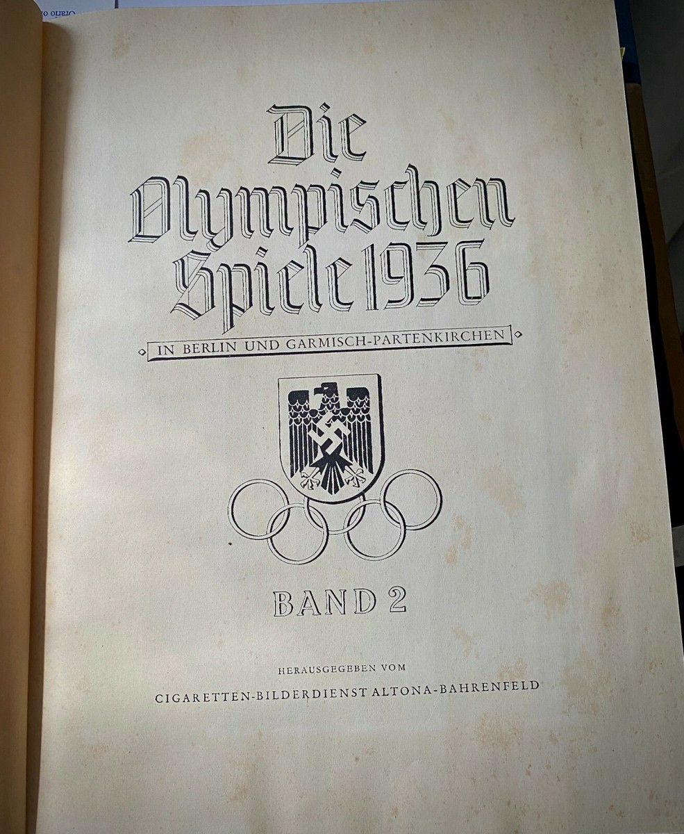 OLYMPIA 1936 -Band II -Olympischen Spiele- Berlin - Volume
