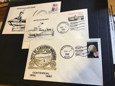 ICOLLECTZONE  US USS Flagstaff and Flagstaff Arizona Cover Lot of 3   (F400)