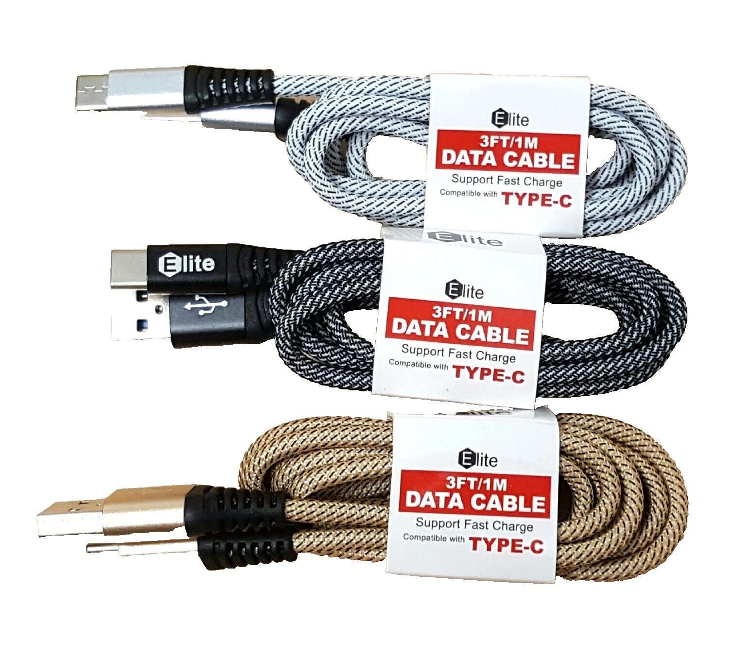 Los cables USB-C para Apple Samsung Galaxy S8