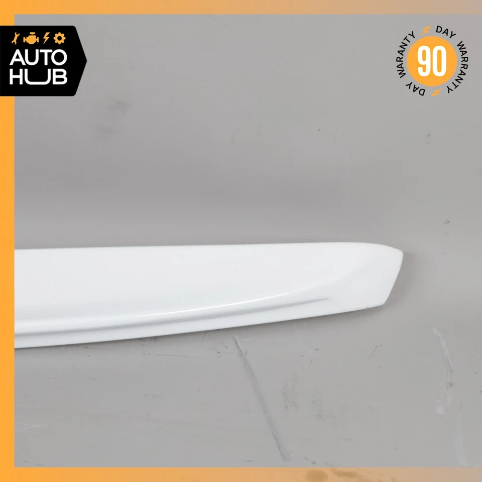 07-13 Mercedes W221 S600 S63 AMG S400 tapa maletero alerón blanco recambio Foto 2 de 4