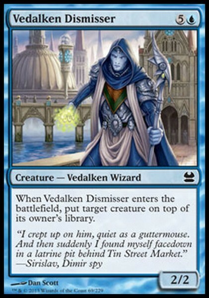 2x MTG Modern Masters 2013 Vedalken Dismisser #69 MMA Card